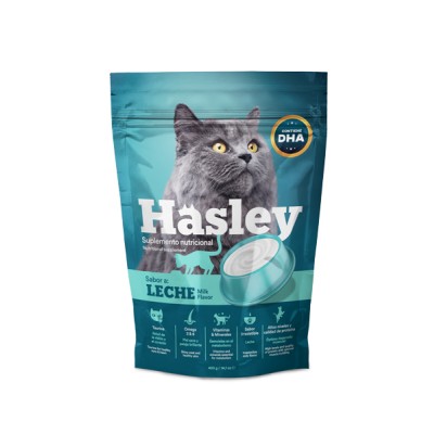 HASLEY LECHE PARA GATOS 100GR