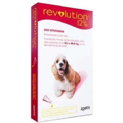 PIPETA REVOLUTION 10 A 20 KG 1 ML (12%) UNI ROJA